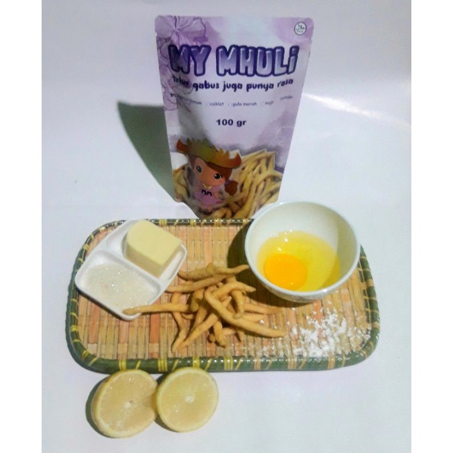 

Telur Gabus My Mhuli Rasa Caramel Lemon