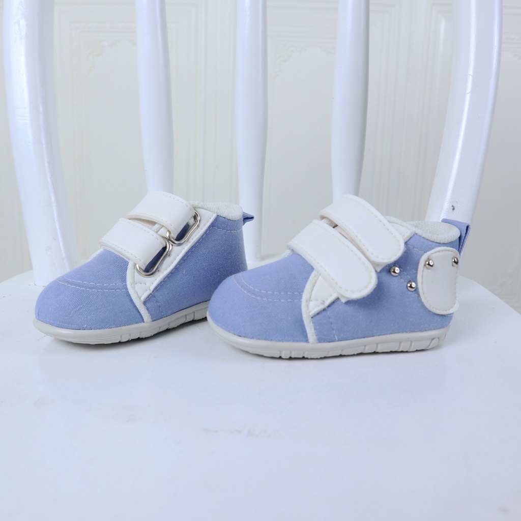 Sepatu Anak Bayi Laki - laki 6 Bulan - 2 Tahun Bahan Kanvas kain Motif Sepatu Levis