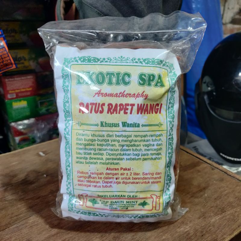 Rempah mandi spa, Timung badan spa, ungkep badan spa, EXOTIC SPA Ratus rapet wangi, Miss V