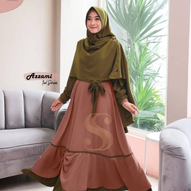 Gamis  Cantik Azzami Original By Ss hijab