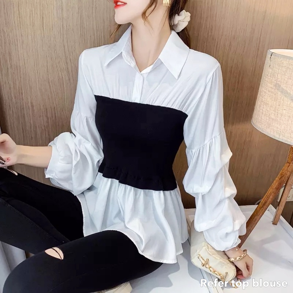 Refer top blouse -Thejanclothes