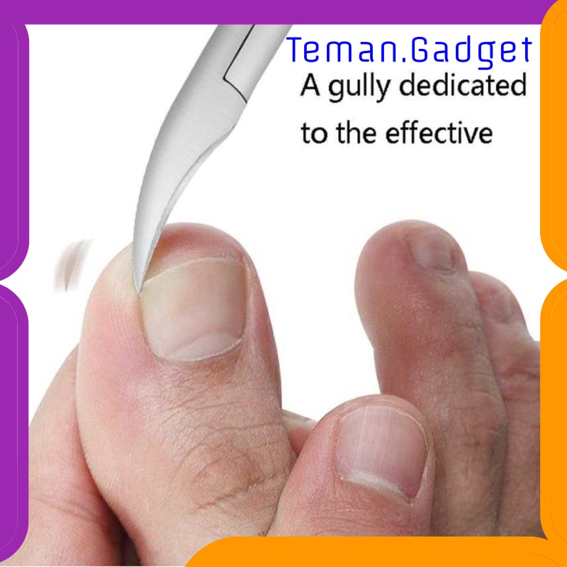 TG-FE337 TEGONI GUNTING KUKU JEMPOL KAKI ANTI CANTENGAN TOE NAIL CLIPPER MZ-020