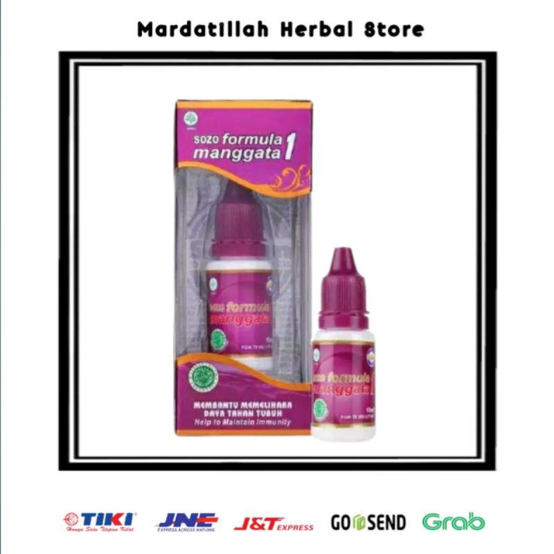 Soman - Sozo Formula Manggata 15ml Obat Herbal Tetes  Diabetes Darah Rendah Ambiem
