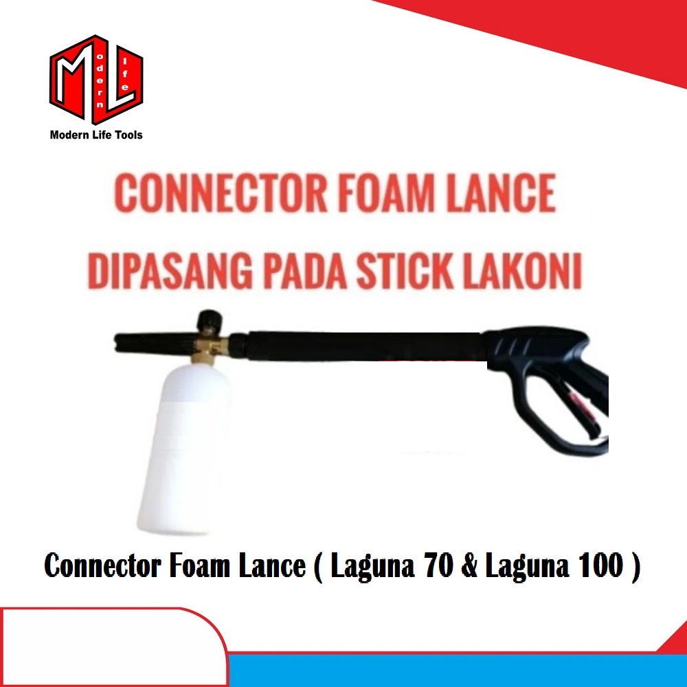 Connector / Konektor Foam Lance untuk Lakoni Laguna 70 Daytona 100, 120, 200