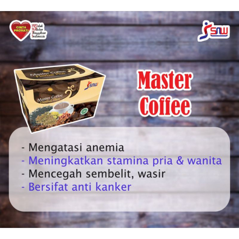 

Master Cofee Herbal Plus @10 Sachet - Kaya Zat Besi
