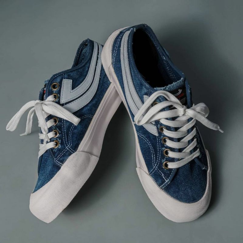 Sepatu Johnson galaxy pro low denim original 100%
