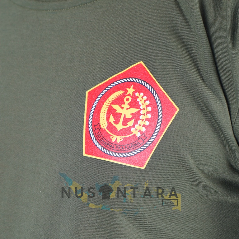 TNI Kaos TNI Tentara Nasional Indonesia TRI DHARMA EKA KARMA Seragam Tni Angkatan Darat Angkatam Udara Angkatan Laut