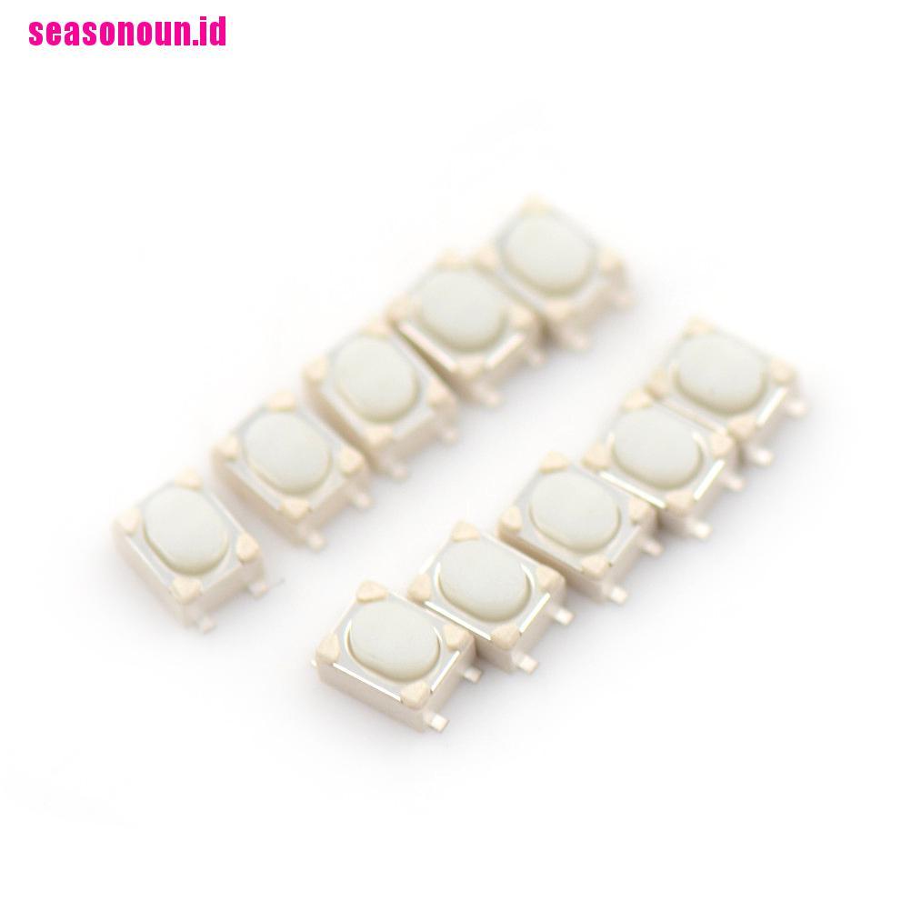 50 Pcs Saklar Tombol Tekan Tactile Mikro Ukuran 3x4 X 2.5mm