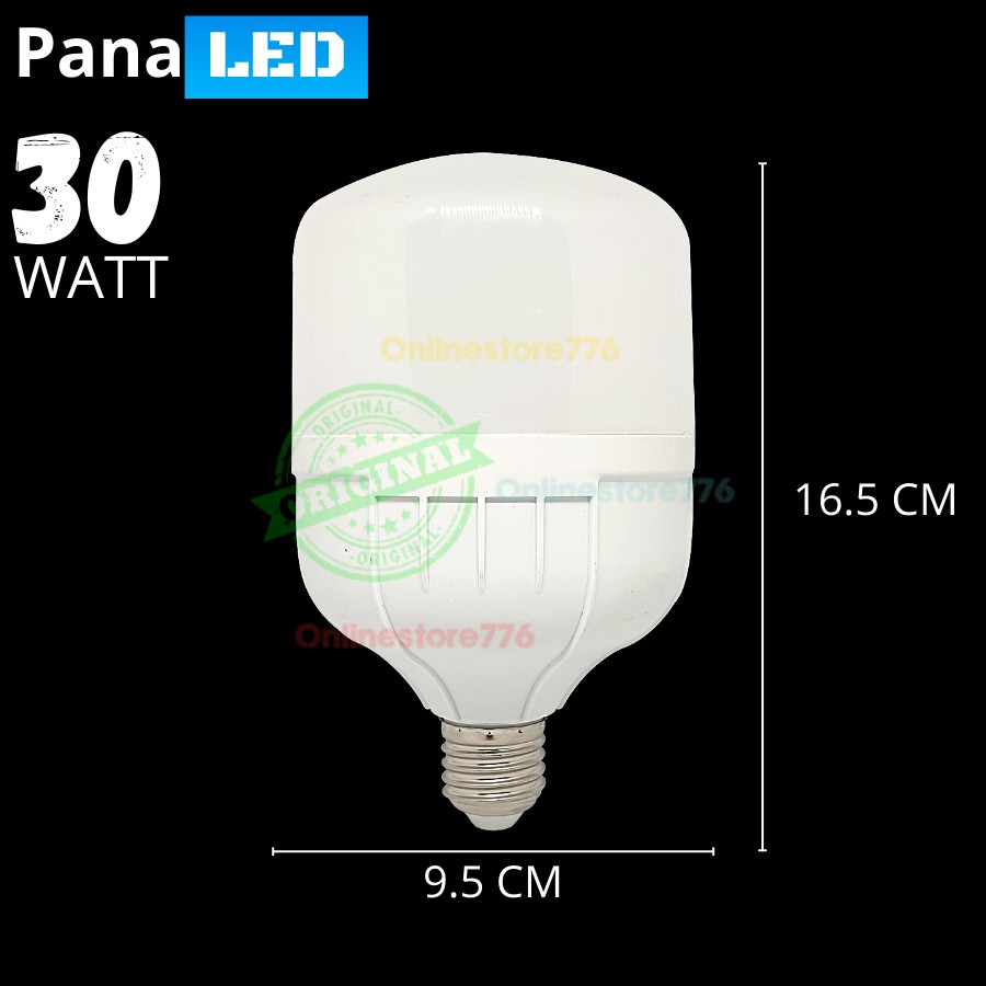 Bohlam Lampu LED - Lampu LED - Bohlam LED - Panaled 30W - Lampu LED Panaled 30 Watt Garansi 1 Tahun