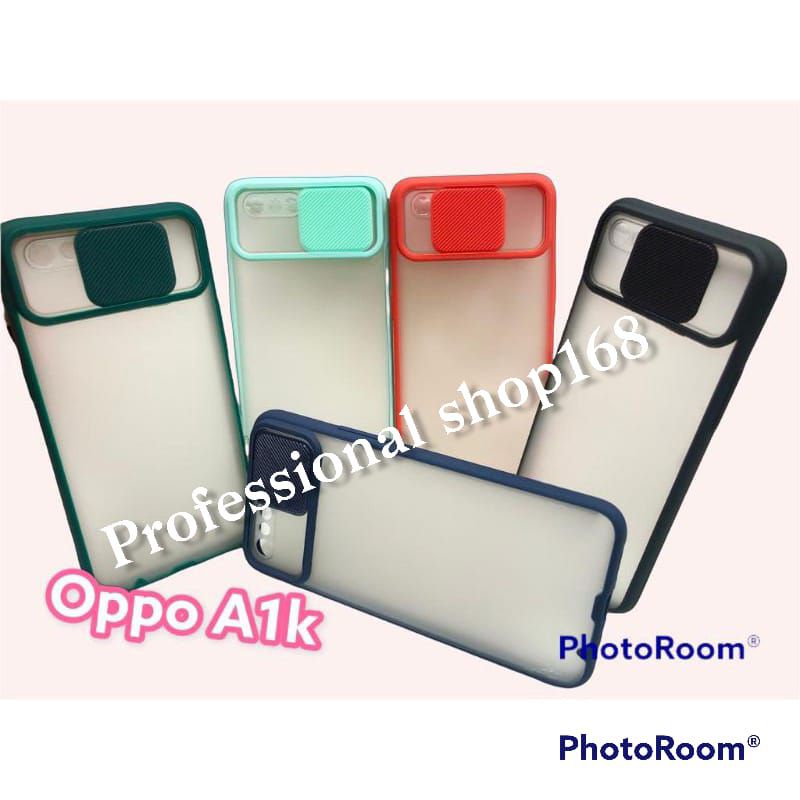 PS - OPPO A1K CASE SLIDE CAMERA PROTECTOR SLIDING COVER PELINDUNG KAMERA SILIDING GESER BUMPER CAMSH