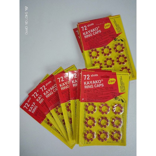 KAYAKO Mainan Peluru Ring Cup Original 8shoot 9ring Peluru Mainan Doblis Dompis