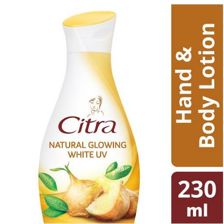 ^ KYRA ^ CITRA Hand And Body Lotion Bengkoang Green Tea Natural Glowing White - Netto 230 ml