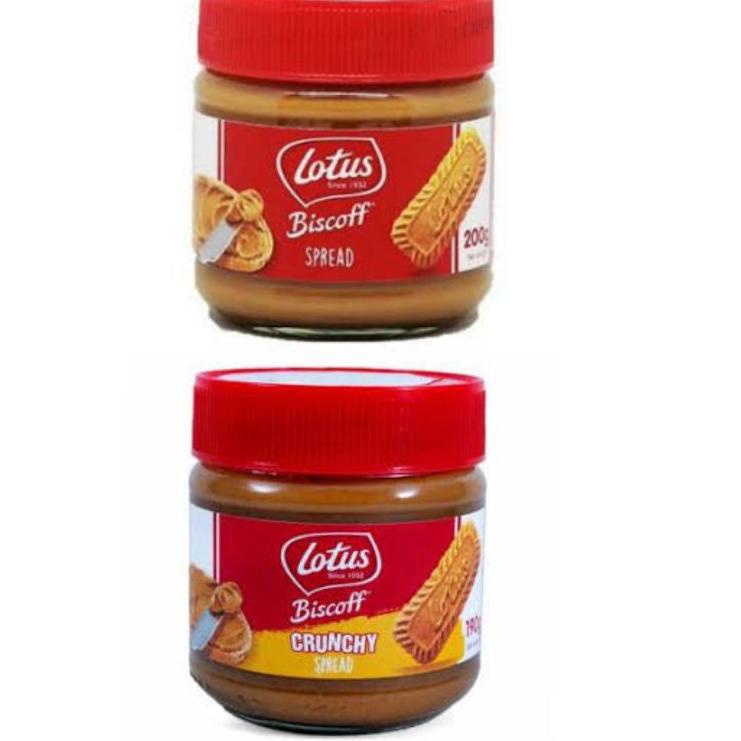 

Terlaris 6HJBE Lotus Biscoff Spread 200 gram Crunchy 190 gram Mini Selai Olesan V52 Ready
