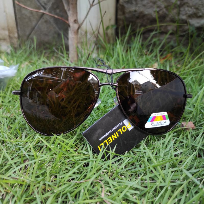 Kacamata Polarized Pria PREMIUM Original Anti Radiasi dan Ultraviolet PASER IKAN