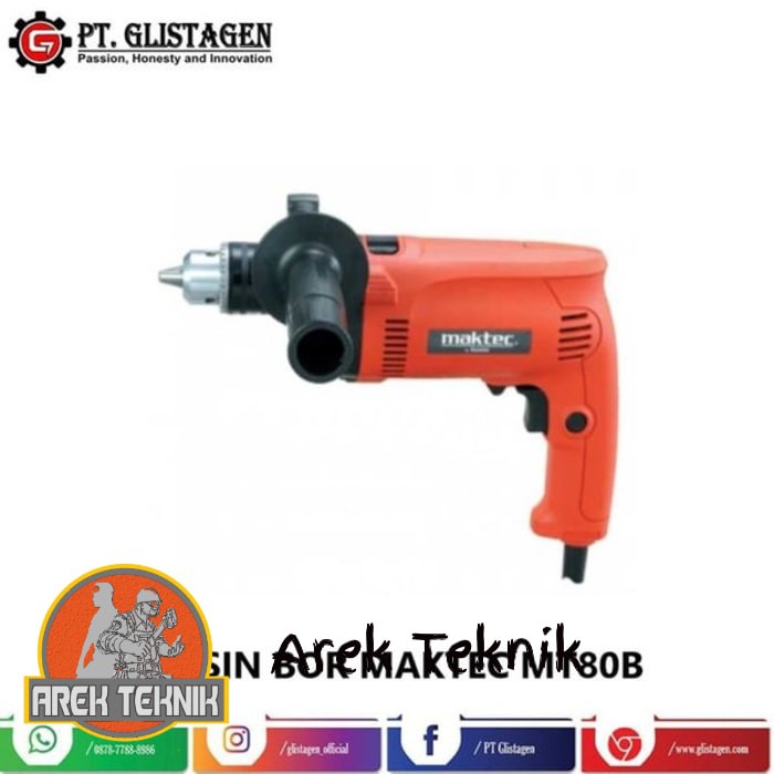MESIN BOR CORDLESS MBT244 MT 80 B 13 MM MAKTEC