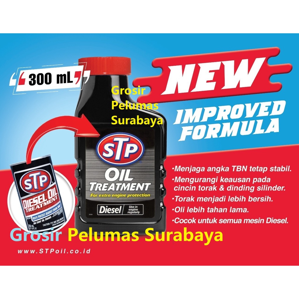 ORIGINAL import STP diesel oil treatment STP OT Diesel campuran additive oli mesin diesel OT