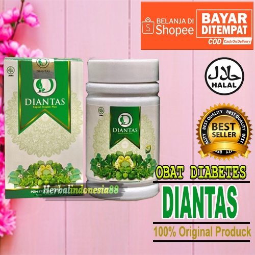 DIANTAS ORIGINAL - OBAT UNTUK MENGATASI DIABETES - OBAT DIANTAS LULUS UJI 100% HERBAL ALAMI