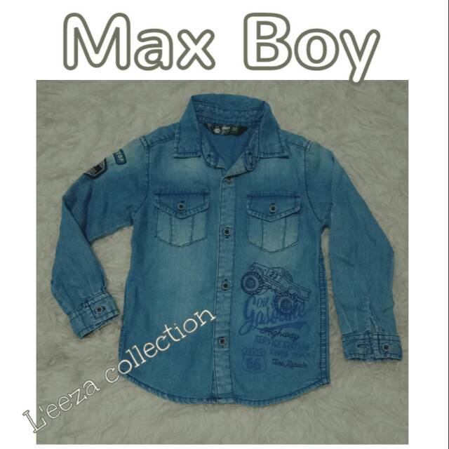 Kemeja Jeans Anak MAX BOY