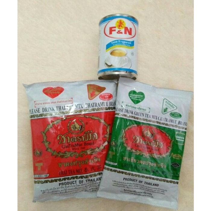 

kemasan-teh- thai tea greentea chatramue f&n paket 3in1 -teh-kemasan.