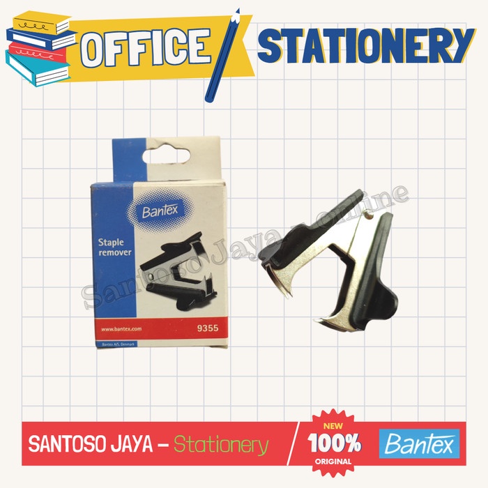 

Staple Remover BANTEX 9355 - Pembuka isi Staples BANTEX
