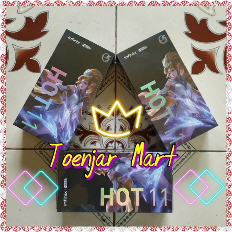 Infinix HOT 11 11S NFC RAM 4/64 4/128 6/128 GB Garansi Resmi