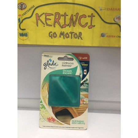 Beli PARFUM MOBIL GLADE CONTINUOUS OCEAN ESCAPE REFILL - PEWANGI MOBIL Limited
