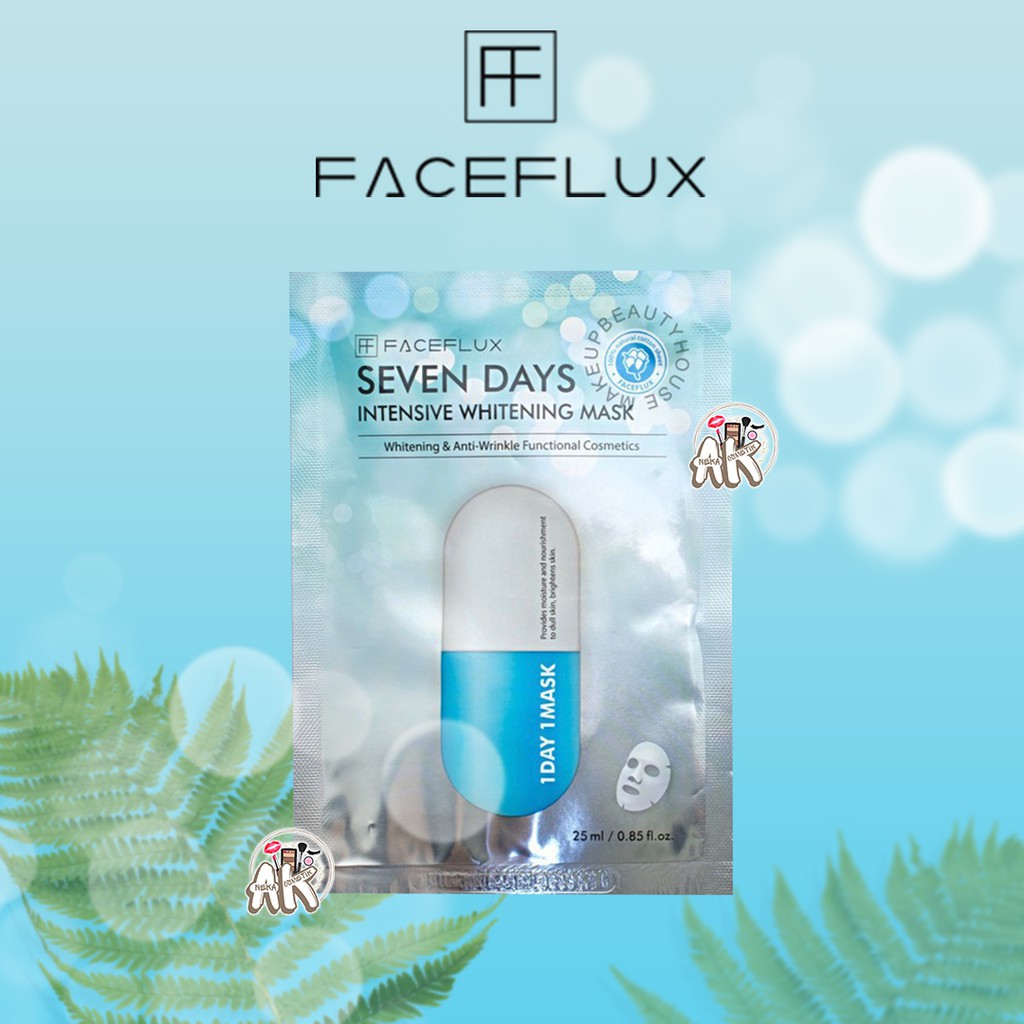 FACEFLUX SEVEN DAYS WHITENING MASKER WAJAH