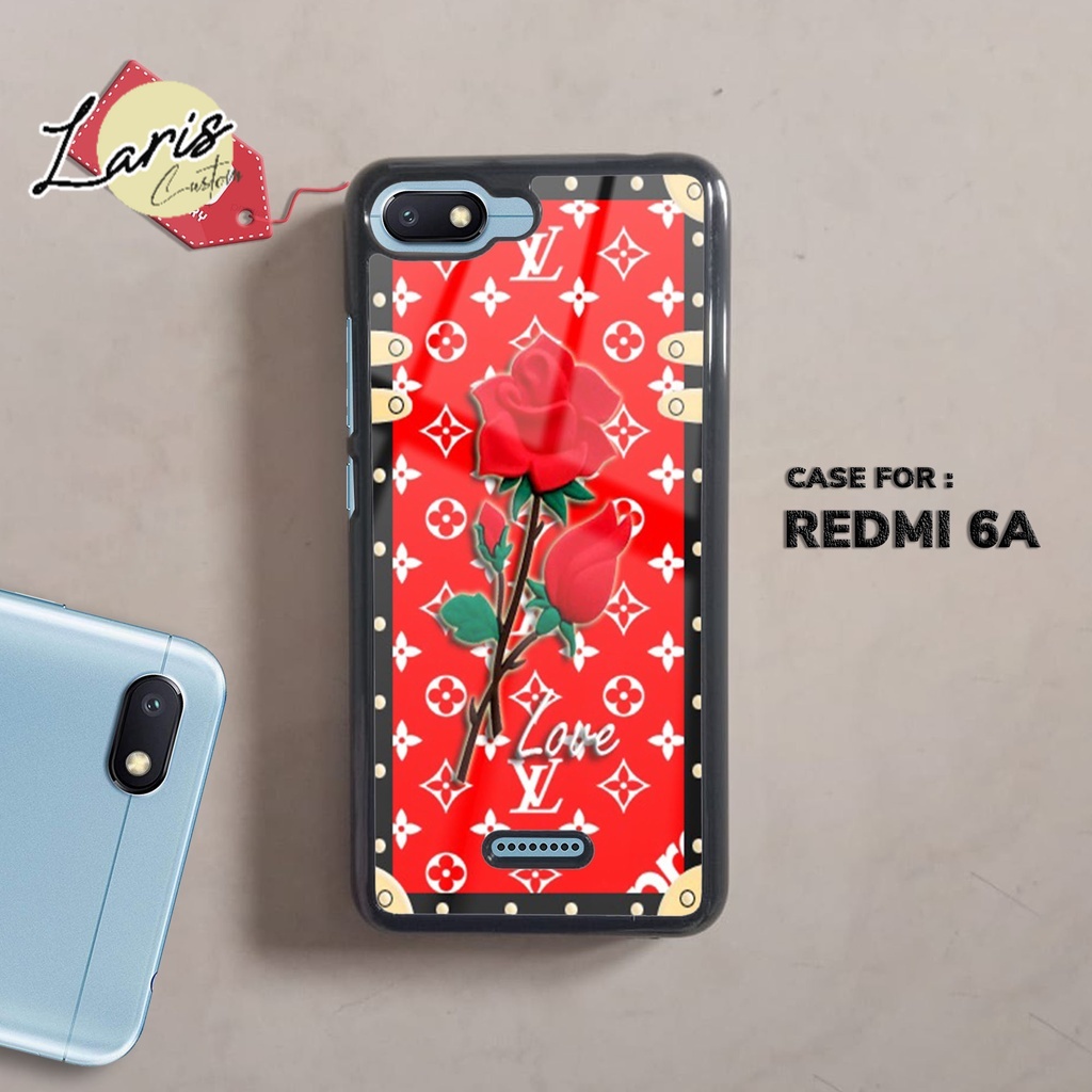 Laris Custom Glossy Case XIAOMI REDMI 6A Hardcase Case BUNGA 2D Case