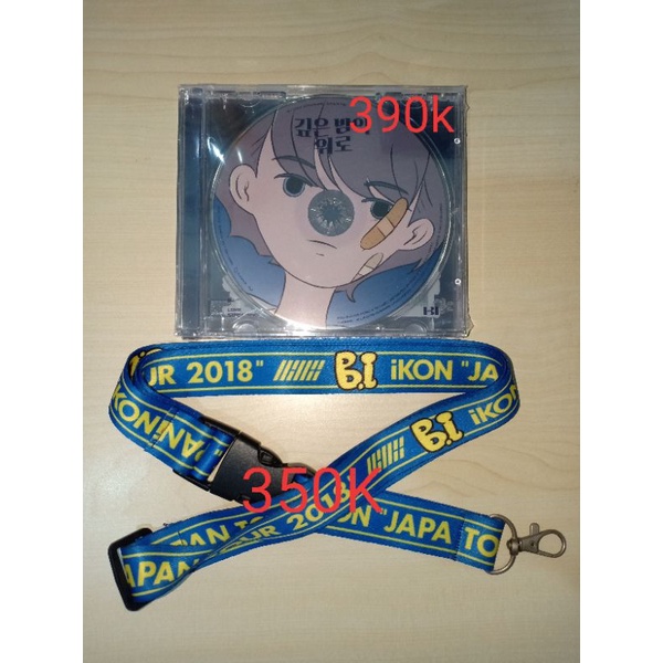 [SPECIAL PRICE] Ready Stock album hanbin Midnightblue sealed, lanyard Hanbin