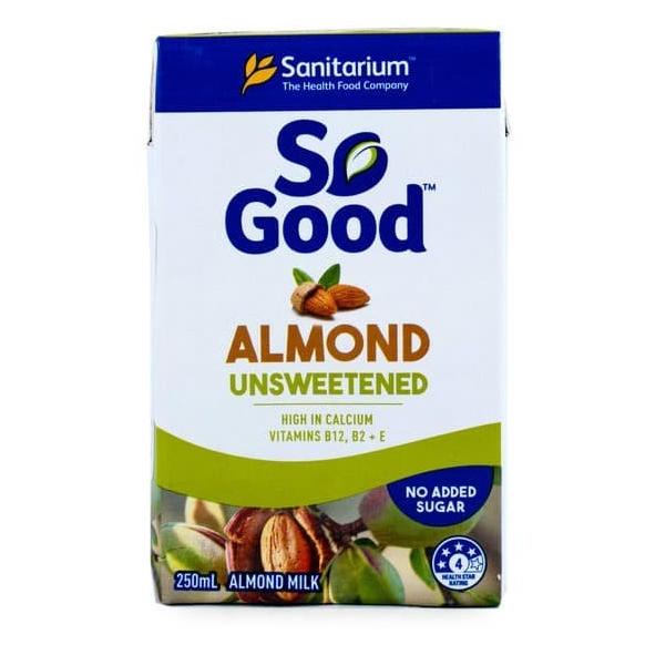 

best seller] Sanitarium So Good Unsweetened Almond Milk 250ml. SUSU ALMOND