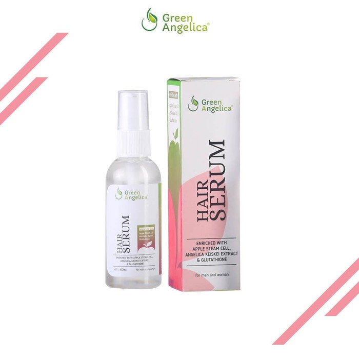 GREEN ANGELICA HAIR GROWTH SERUM ORIGINAL BPOM/ SERUM PENUMBUH RAMBUT