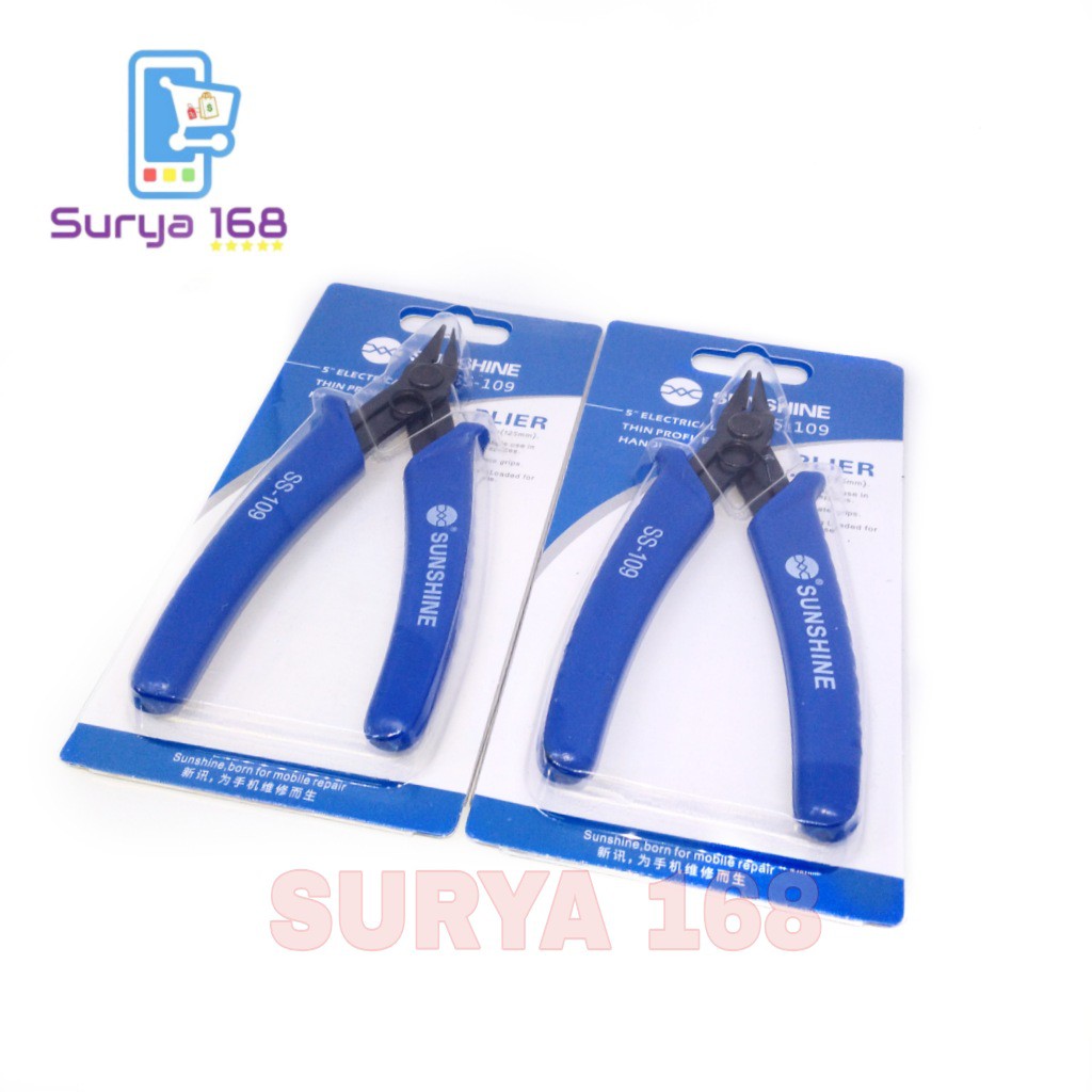 ELECTRICAL CUTTER TANG POTONG CUTTING PLIER SUNSHINE SS-109