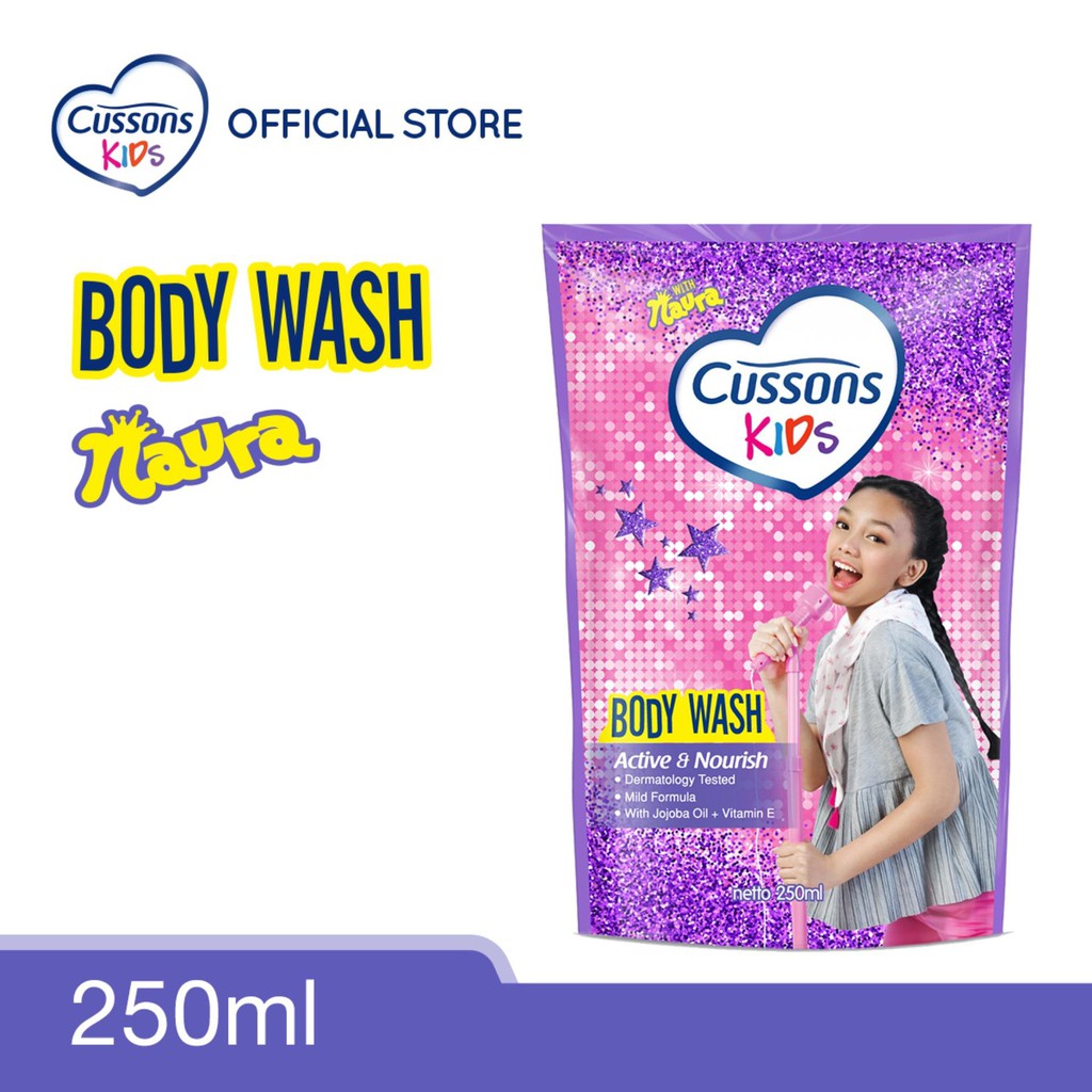 CUSSONS KIDS BODY WASH NAURA 250ML