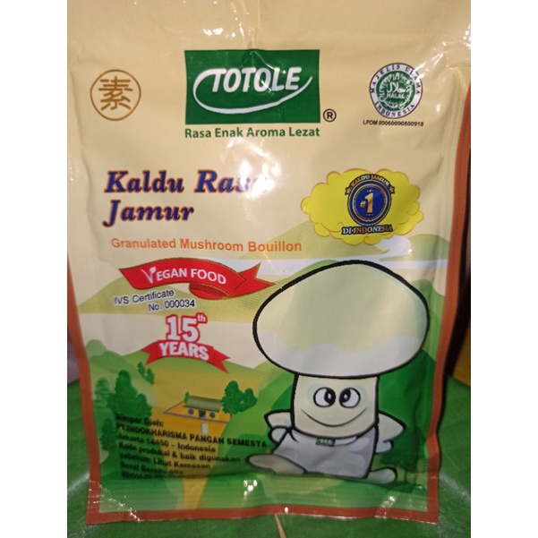 

Totole Kaldu Jamur 40gr