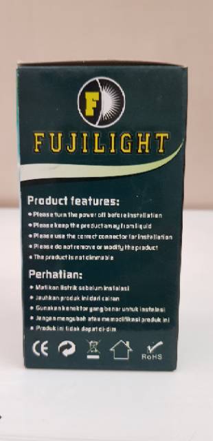 Lampu LED Fujilight Bulb Aluminium 7watt, warna cahaya putih