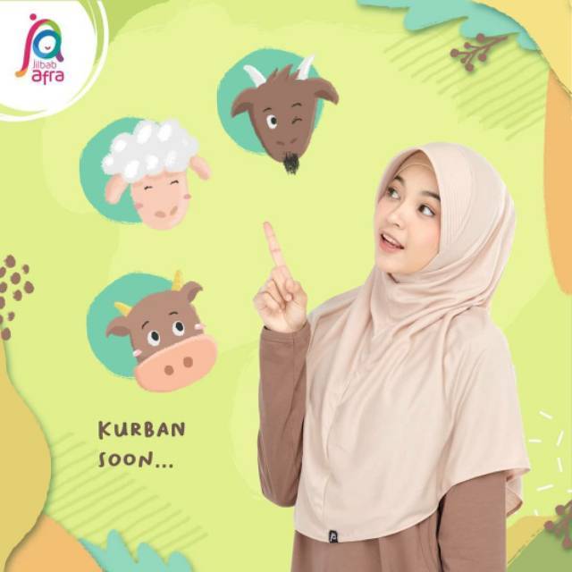 Amira Bergo by Jilbab Arfa Afra Original