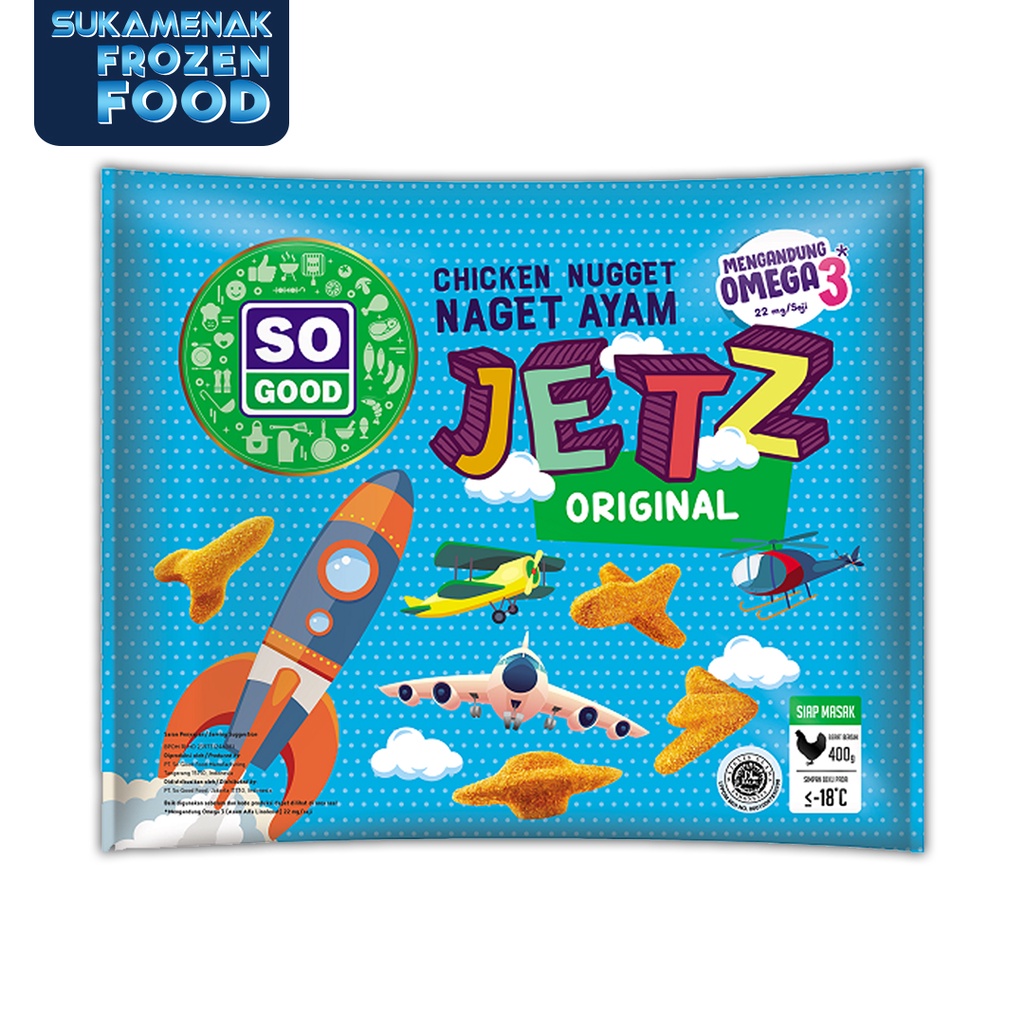 

SO GOOD Chicken Nugget Jetz 400gr