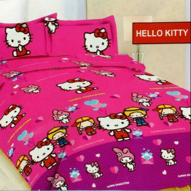 Sprei bonita B4/ sprei bonita uk 180x200 bantal 4