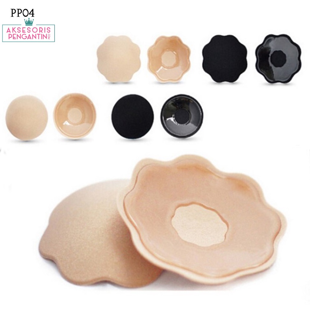 [BISA COD] NIPPLE COVER BRA PAD SILIKON PENUTUP PUTING PAYUDARA PP04