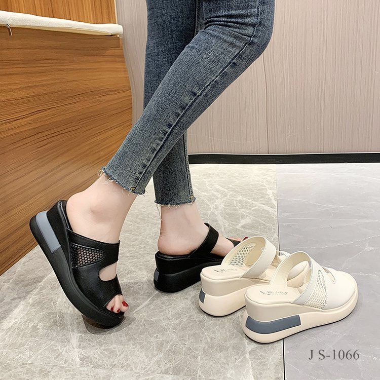 SANDAL WANITA WEDGES DAKODA SHOES S-1066