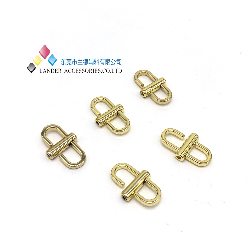 Lander Bag Chain Adjuster (Penyesuai Rantai Tas Wanita) - GOLD Color - FX1340 - 3pcs