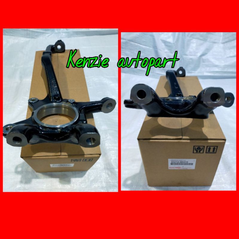 KNUCKLE FORTUNER ASSY VRZ HILUX REVO KIRI ORIGINAL BARU