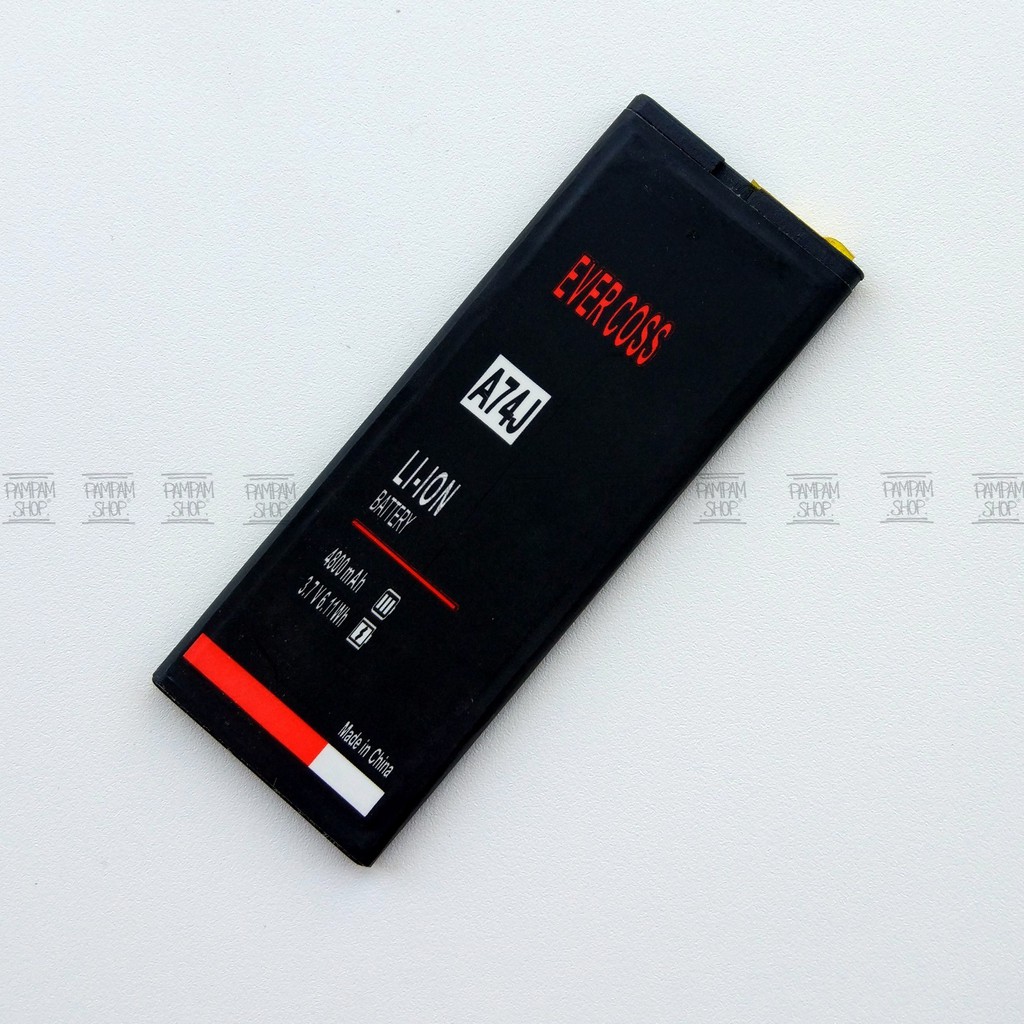 Baterai Evercoss A74J Jump T4 Original OEM Double Power Batre Batrai Battery Evercross HP Handphone