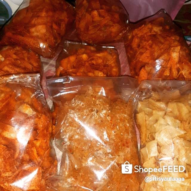 

Ready makanan ringan yang berbahan dasar singkong, rasanya udah du jamin enak buat nemenin hr gabut