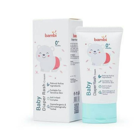 Bambi diaper rash cream 50 ml - Krim untuk Kulit Ruam Bayi 3146