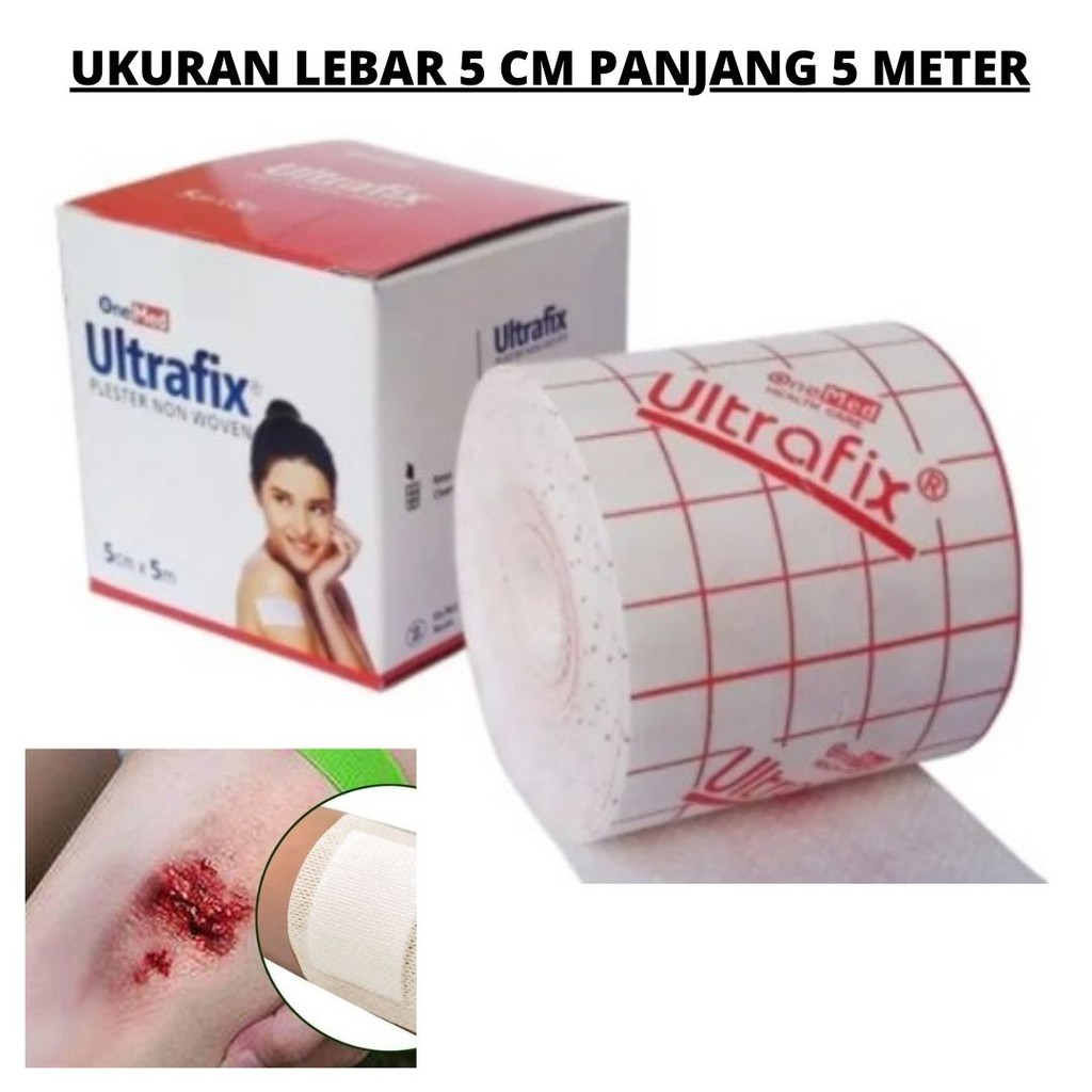 Perban Plester Penutup Luka Cidera Bahan Perekat Elastis Anti Sakit 113174