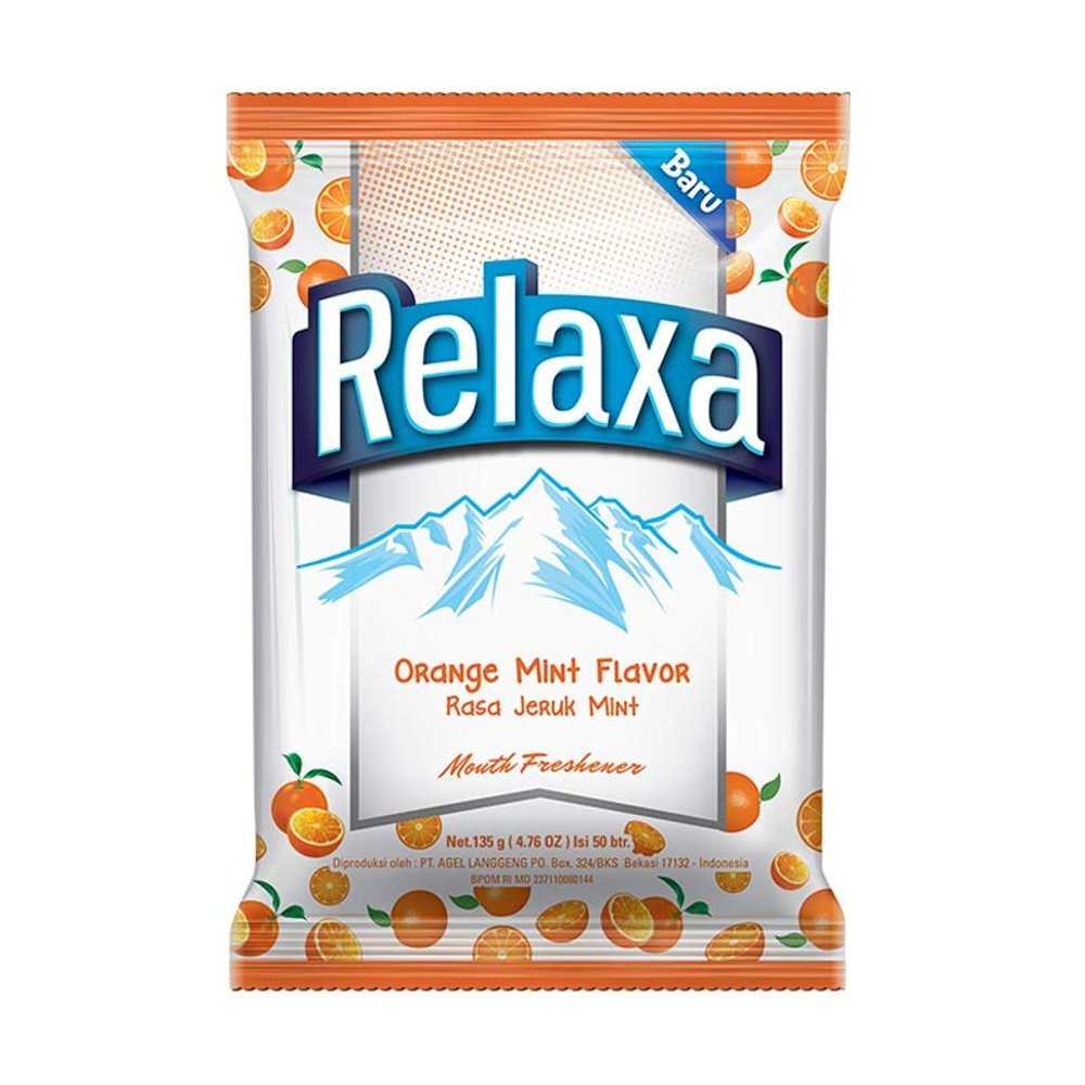 

RELAXA ORANGEMINT BAG 50'S