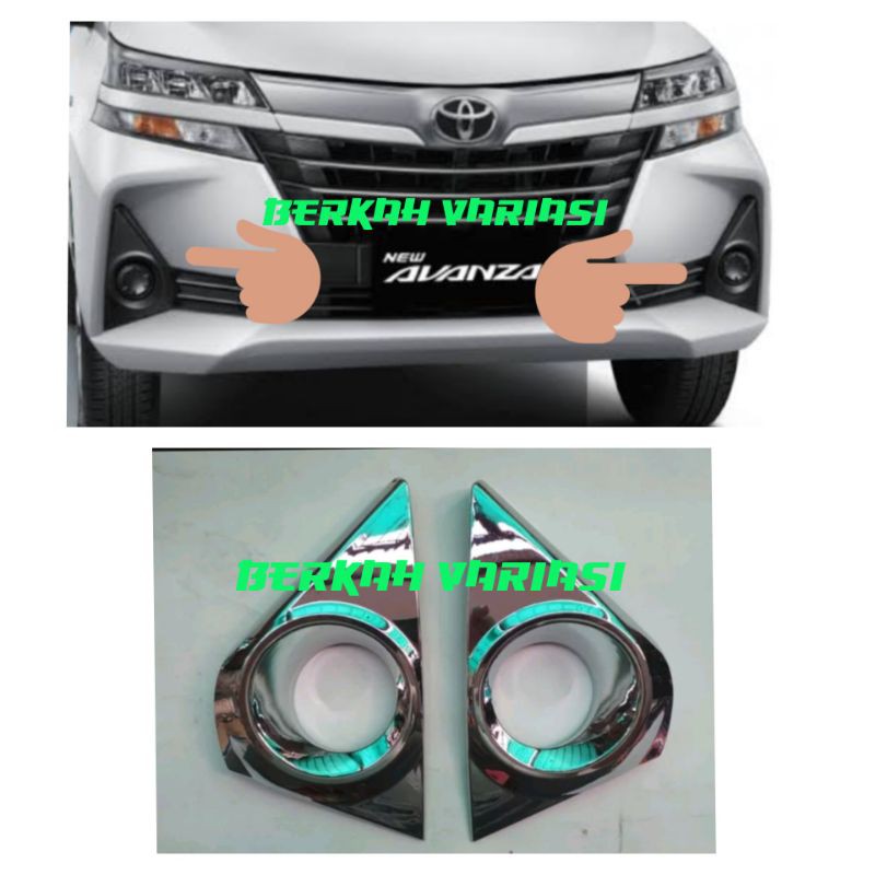 ring foglamp avanza 2019 2020 type G garnish lampu all new avanza 2019 2020