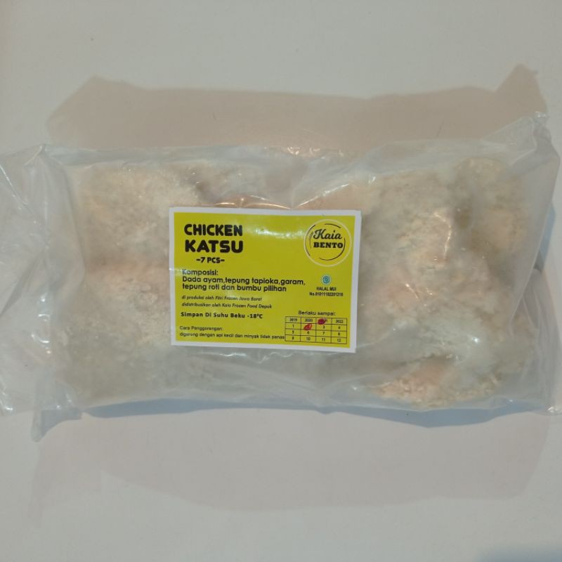 

Frozen Chicken Katsu isi 4pcs & 7pcs