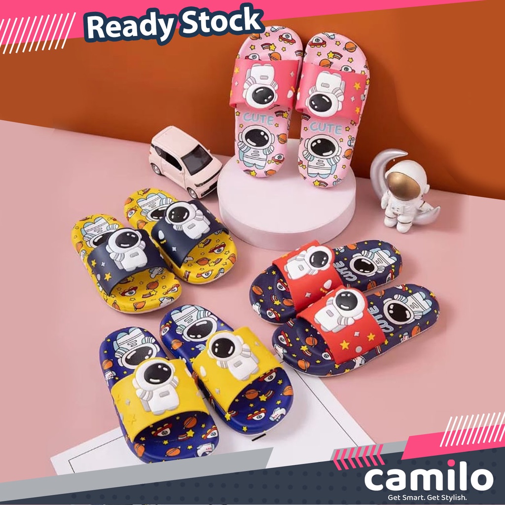 ☀CAMILO☀ SA026 SANDAL ANAK ASTRONOT SANDAL ANAK /SENDAL ANAK / SANDAL BAYI / SANDAL CUTE UNISEX CUTE SEPATU ANAK IMPORT